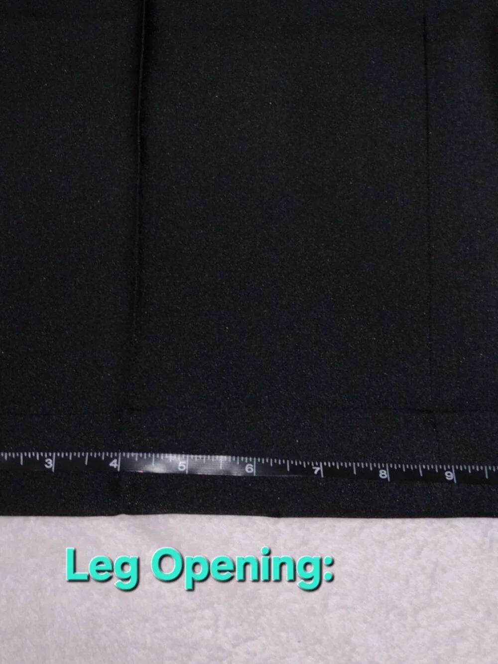 Van Heusen Dress Pants Mens 46x29 Black Premium Non Iron Extender Waist Pleated